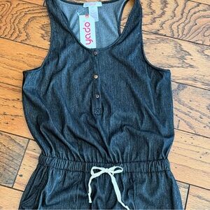 Stylish Black Jumpsuit with Drawstring Waist